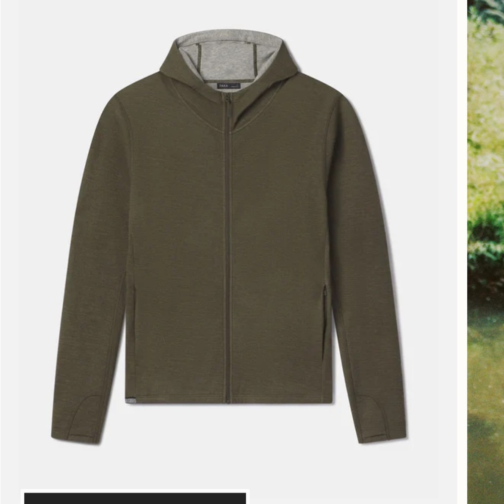 Organic cotton breath paka women’s hoodie